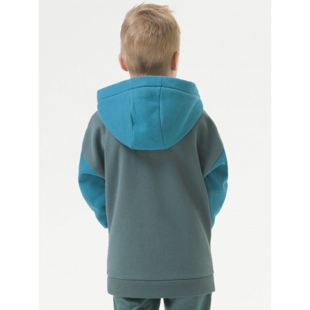 Hudy for the boy Pelican, height 110 cm, green color-3