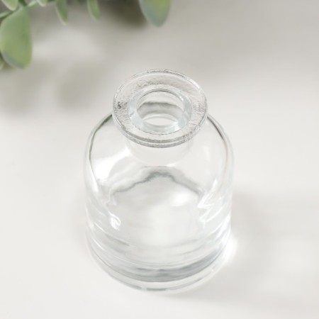 Diffuser for essential oils "bottle" 50 ml transparent 4.8x4.8x7 cm-1