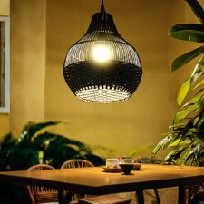 Ceiling Lamp from Rotan 