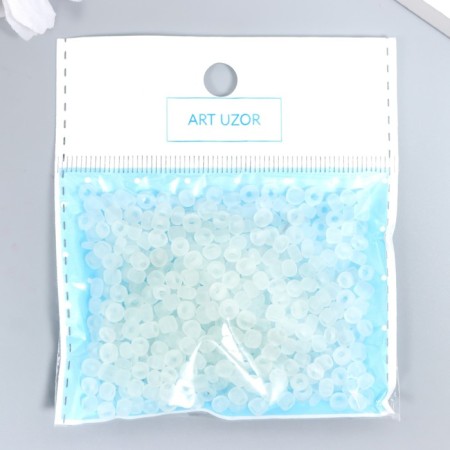 Glass glass 6/0 "matte translucent. Cloud" 30 grams-2