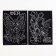 Engraving "Fairy", set 2 pcs., 10x15 cm