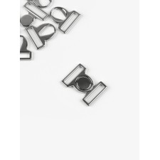 Flotter for a swimsuit, metal, 17 mm, 5 pcs., Silver color