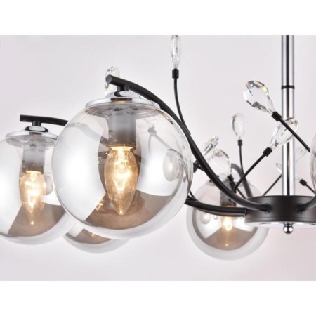 Ambrella Light Traditional, 8x40W E14 chandelier, chromium color-2