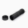 Waterproof keychain-container for small things, black, 7 cm