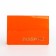 Passport cover, orange color