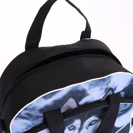 Small suitcase 20 ", a road bag with a zipper, black color-11