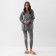 Women's costume (sweatshirt and leggings) KAFTAN PLUSHY p. 40-42, gray