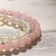 Set of bracelets 2 pcs. Shar No. 6 “Quartz Pink” and ball No. 8 Moonstone ”
