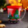 Plastic thermal circle with a new year lid!, 400 ml, Mix drawing