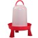 Bunker feeder for poultry for 3 kg, on legs, plastic