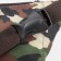 Board belt on a zipper, 2 external pockets, camouflage color/brown