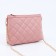 Bag Cross-Bodi with a zipper, pink color