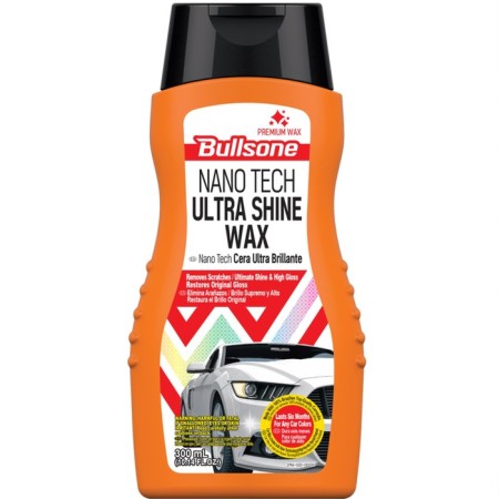 Bullsone polishes, with wax and polymers, 300 ml