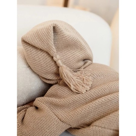 Sweater Children's Knitted Amarobaby Brush, height 86 cm, beige color-8