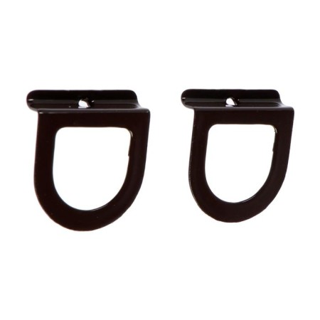 Mosquito grid pen, metal, brown, 2pcs.