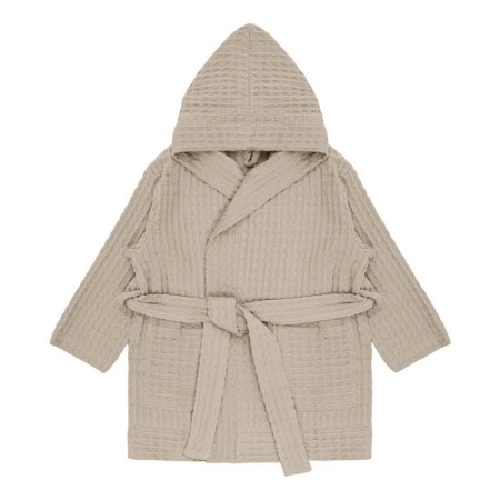 Baby waffle robe, height 86-92 cm, color beige