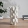 VAZA Ceramics Table "Alaz" protrusions, 24.5x13 cm, white