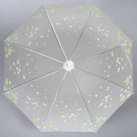 Umbrella - semi -automatic “flowers” ​​cane, 8 spokes, r = 45 cm, color mix-13