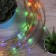Girlynda "Horse tail" 15 threads of 2 m, IP20, golden thread, 300 LED, glow of multi, 220 V