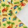 Paper Glossy Paper "Dinosaurs", 70 x 100 cm