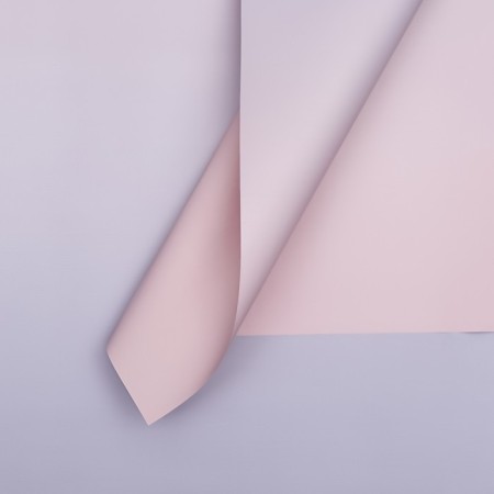 Matte flowing film, "overflow", 56 x 58cm, lilac