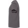 Male T-shirt, size 48, dark gray color