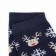 Male socks "Deer and snowflakes" Blue color, size 29