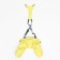 Complex-landing for dogs, size XS (DS 26, from 28 cm), yellow