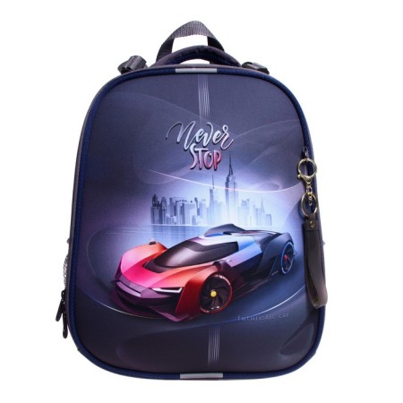 School backpack 38 x 30 x 16 cm, ergonomic back, Stavia Never Stop-2