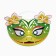 Mask Carnival New Year's “Milashka” for the New Year, holography, 26.3 x 18.8 cm