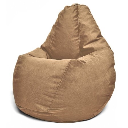 Master-Maserrati positive chair, size XL, diameter 95 cm, height 125 cm, velor, coffee color