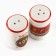 New Year! Set for spices New Year's ceramic “Gingerbread men!”, 12x6.5x7 cm, white color