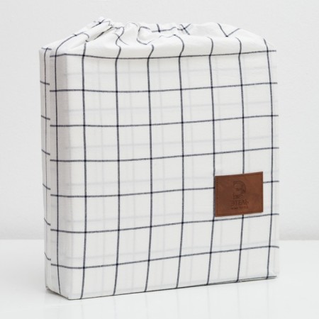 Bed linen Ethel "Cell" euro 200x220 cm, 240x220 cm, 50x70-2pcs-5