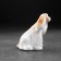 Souvenir "Sitting Coker", 8 x 6 x 8 cm, porcelain