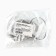 A set of cookies Konfinetta "Egg": 3 pcs, size 5.7 x 4.5 x 1.3 cm, stainless steel
