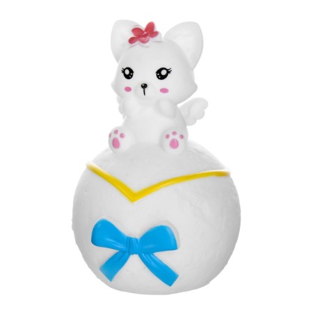 Nightlight "Fox on the Moon" LED 1W 3x LR44 white 10x10x16cm Risalux-10