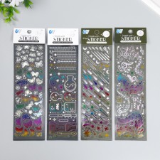 Stick plastic silver overflows 