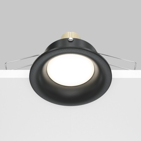The built-in lamp Technical DL027-2-01B, 1x50W, 8.5x8.5x3 cm, GU10, black color black-6