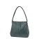Bag Female claim. Kozh, lightning, green color