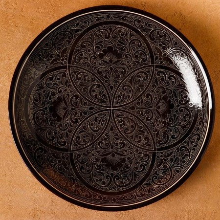 Largan Rishtan ceramics "Patterns", 28 cm, mix-3