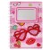 Notepad 60 sheets (12.7 x 19.3 cm) Mazari "Make Up", with a mirror, a linked inner block, 70 g/m2, 4 design mix