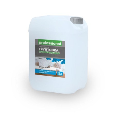 A primer with an antiseptic for internal work, 5 liters