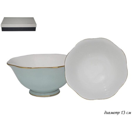 Set of salad bowls Lenardi Blue, D = 13 cm, 2 pcs