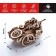 Wooden designer, prefabricated model "M72 motorcycle"