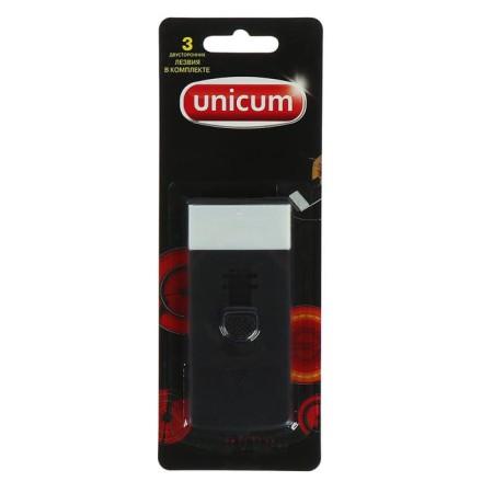 A miracle scraper for cleaning the glass ceramics Unicum, 1 pc. + 2 pcs. Spare blades-1