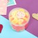 Hair elastic band "Baby" (set of 100 pcs) brightness, 2 cm, mix