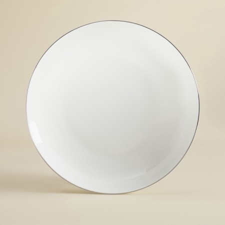 Deep plates SL Home "Cascon", 700 ml, D = 20 cm, set 2 pcs, bone porcelain, white-6