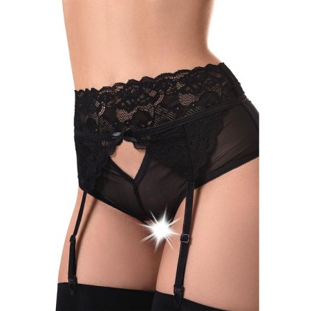 Erotic panties of Erolata with high landing, black, size 46-48-4
