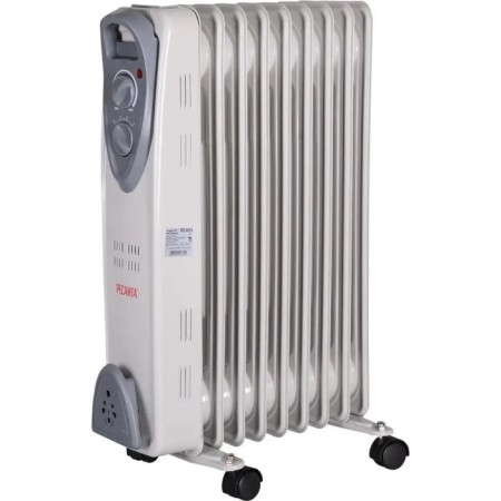 Resanta heater OM-9A, Maslyany, 2000 watts, up to 25 m², 9 sections, white