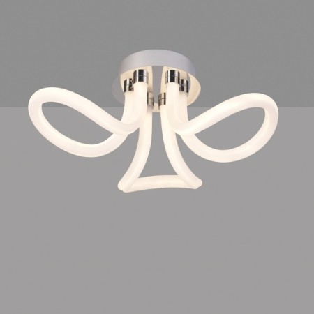 Ceiling chandelier Mantra Line, Led, 3000lm, 3000k, 200 mm, chromium color-1